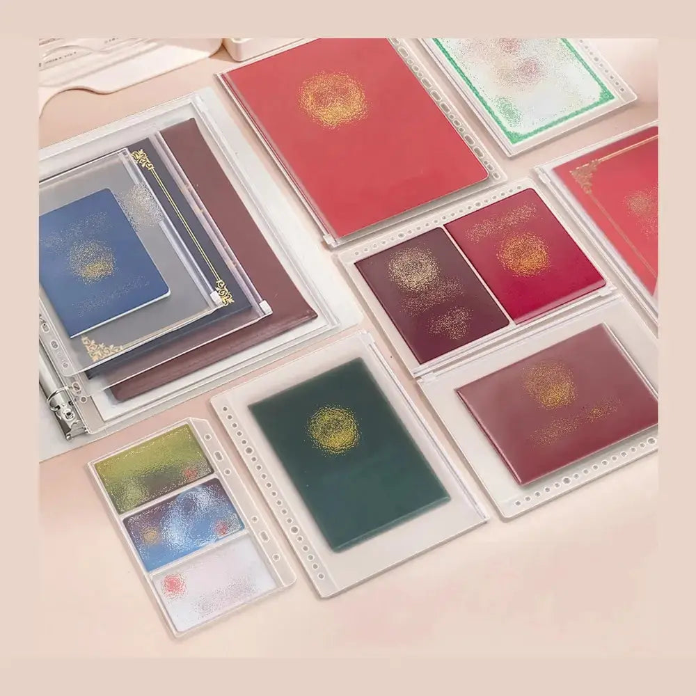 12-pocket document organizer for family records displaying organized papers and documents for easy access and storage.