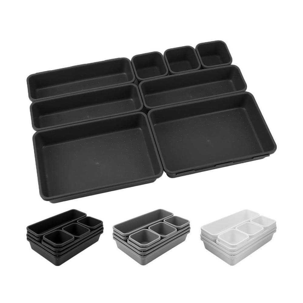 8-Piece Makeup & Drawer Organizer Set – Home Organization