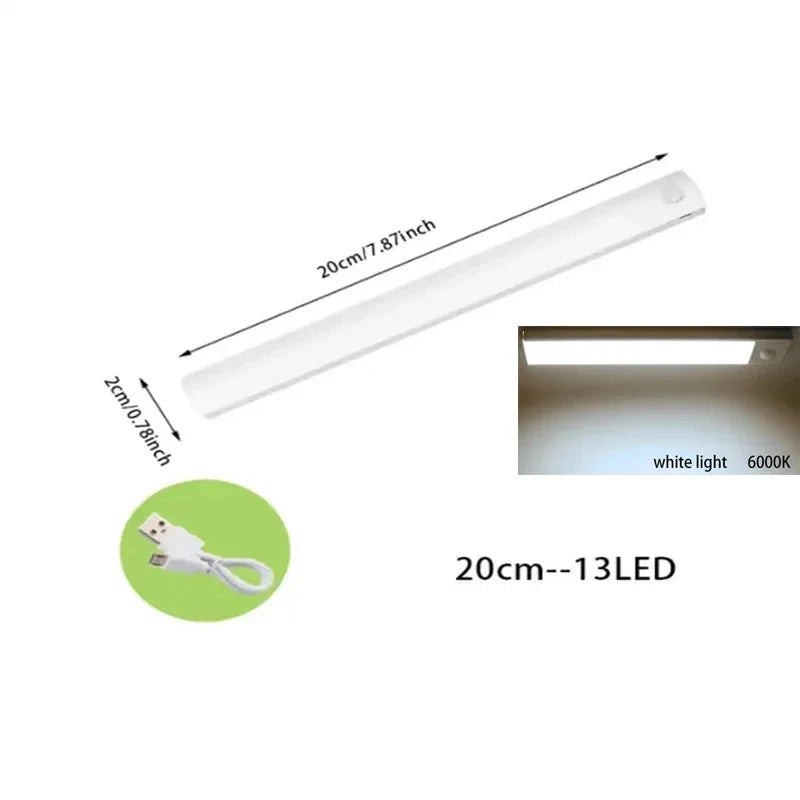 Rechargeable Motion-Sensor Under-Cabinet Light – Dimmable
