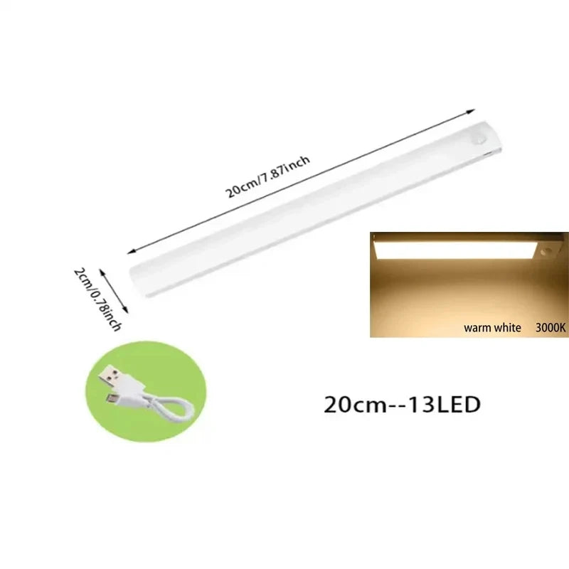Rechargeable Motion-Sensor Under-Cabinet Light – Dimmable