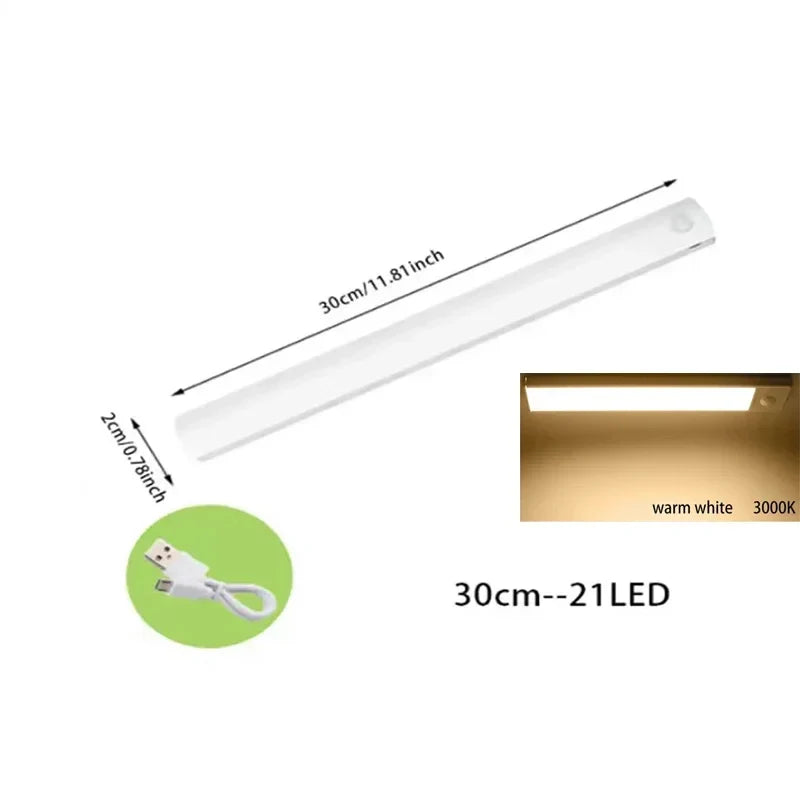 Rechargeable Motion-Sensor Under-Cabinet Light – Dimmable
