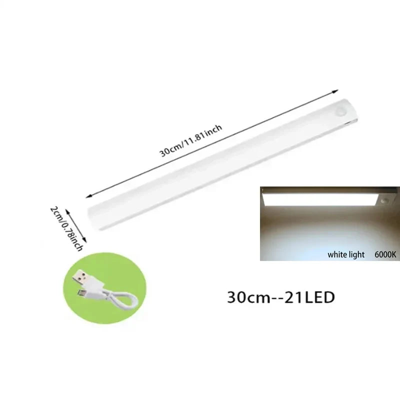 Rechargeable Motion-Sensor Under-Cabinet Light – Dimmable