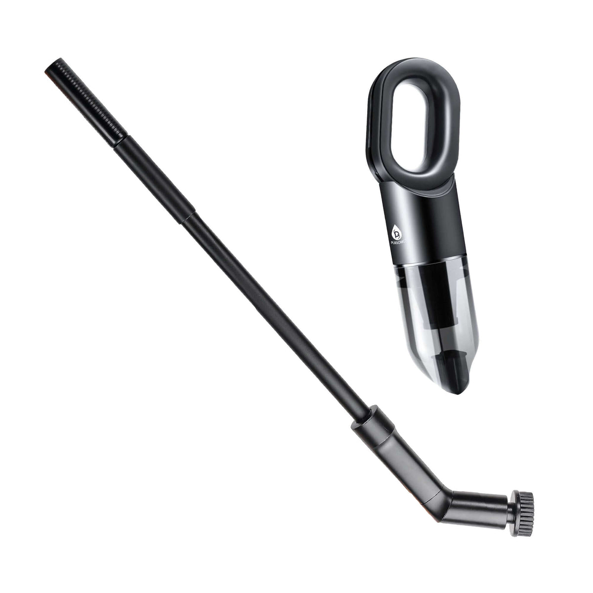 Cordless handheld vacuum cleaner and electric scrubber brush bundle for everyday home cleaning.