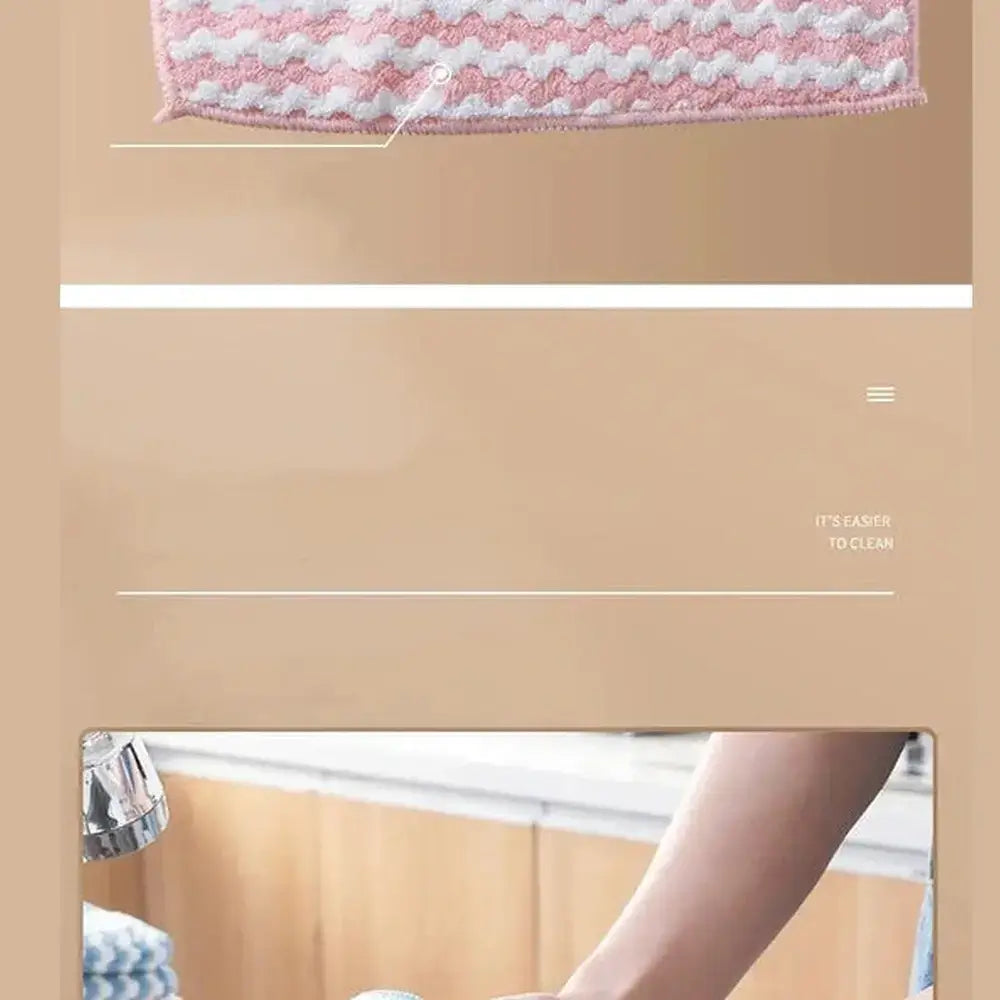 Microfiber Kitchen Dishcloth — Soft, Absorbent & Eco-Friendly Cleaning Cloth – Kitchen & Cleaning