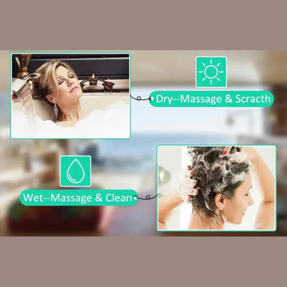 Electric Scalp Massager – Waterproof, Rechargeable, 4 Massage Modes – image 11