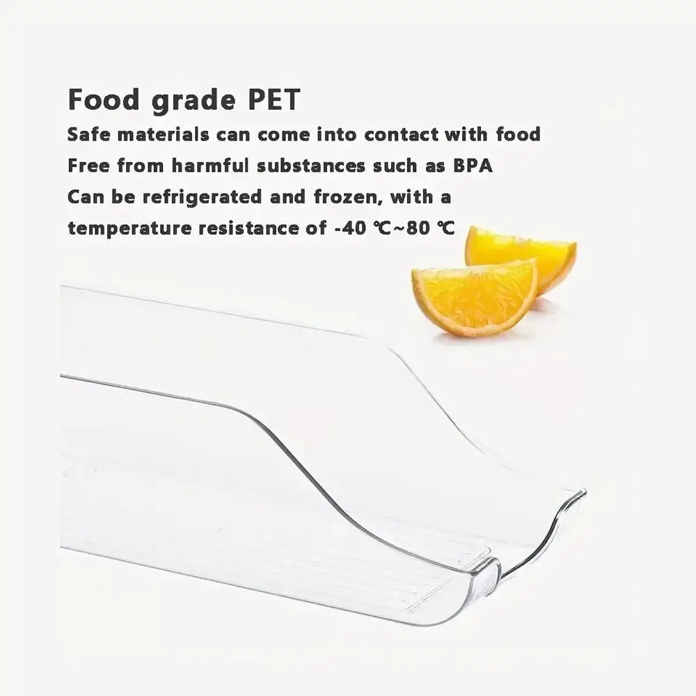 Can dispenser refrigerator organizer bins with food-safe materials and easy access design for refrigerator and pantry organization.