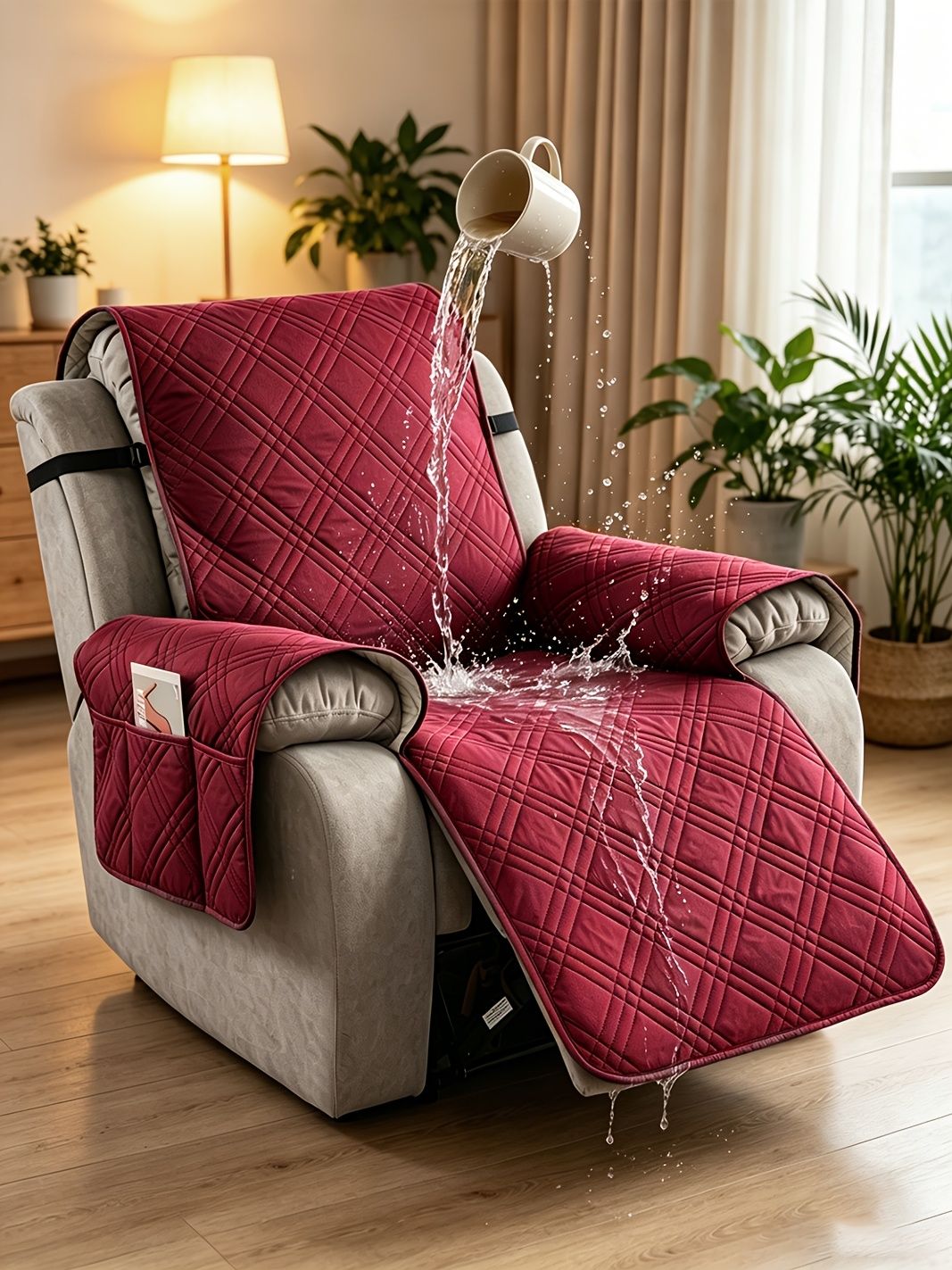 Waterproof recliner cover