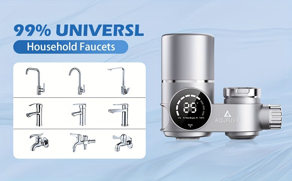 Faucet mount water filter