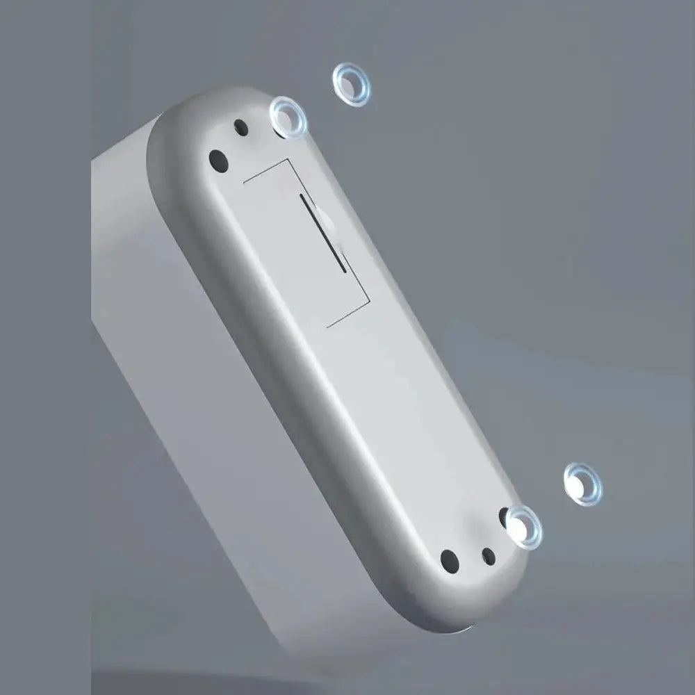 Mini Ultrasonic Jewelry Cleaner slim profile view emphasizing portability