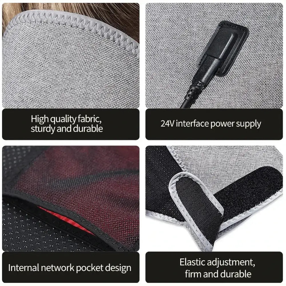 Neck and Shoulder Heating Pad – 3 Heat Settings + Massage – image 14