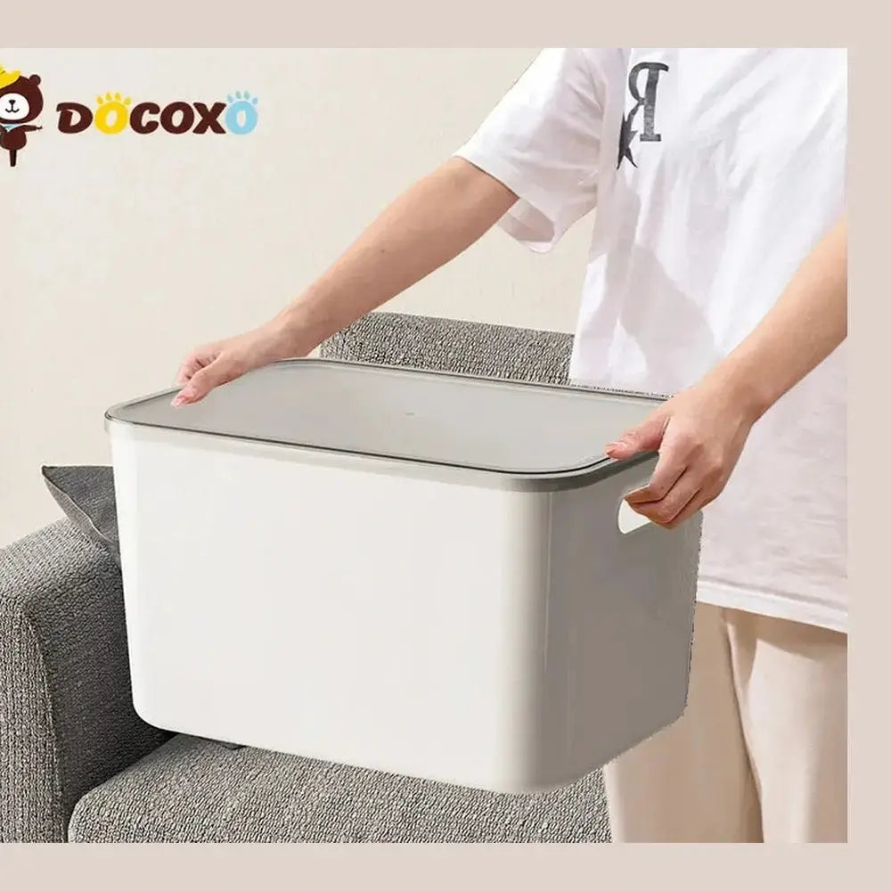 Stackable Storage Bins with Clear Lids – image 10