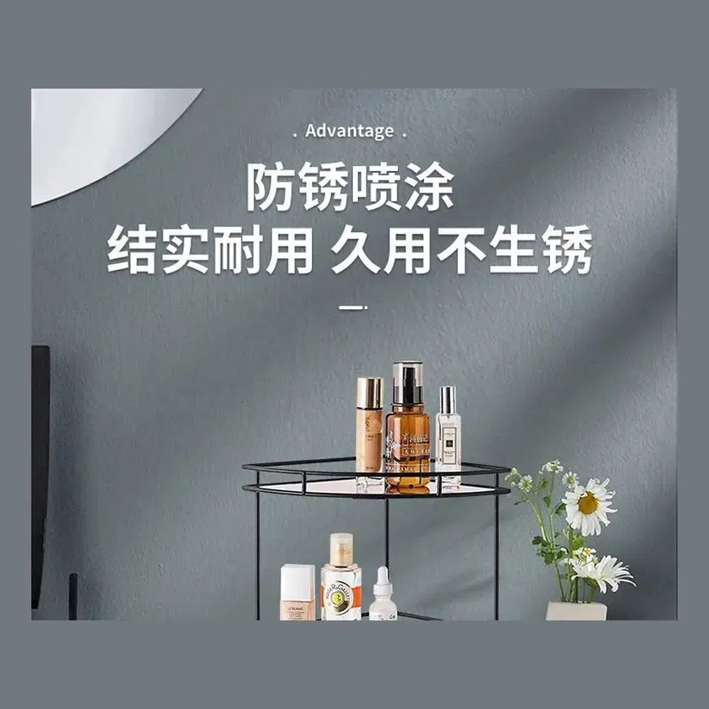 Wall-Mounted Bathroom Corner Shelf