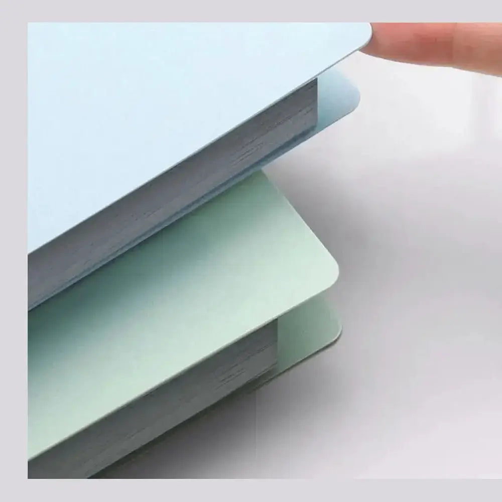 Close-up of the waterproof A4 file organizer's pocket count label.