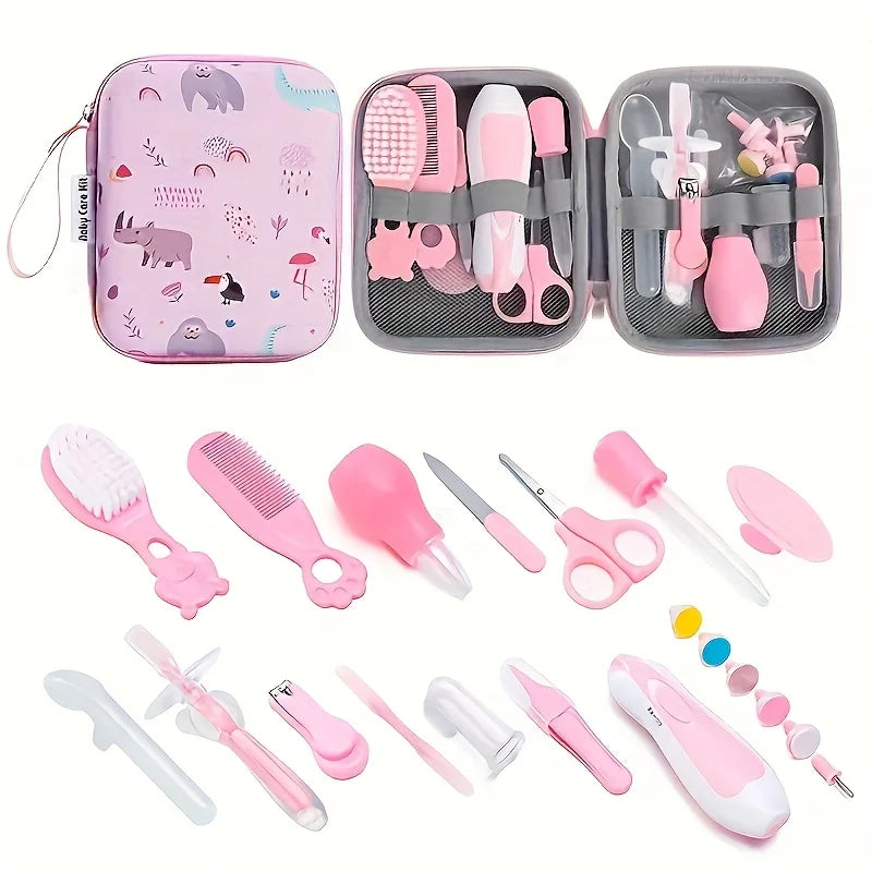 20-Piece Healthcare & Grooming Kit with Portable Case – Health & Personal Care