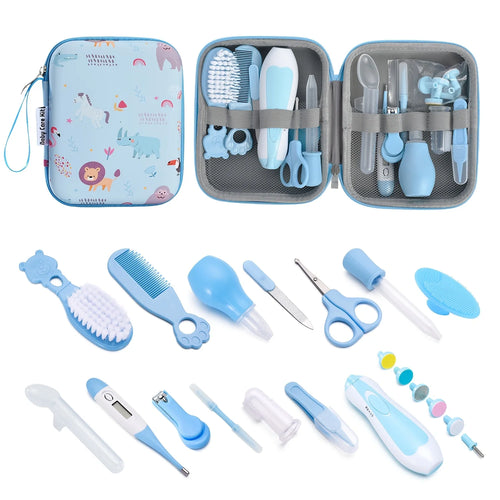 20-Piece Healthcare & Grooming Kit with Portable Case – Health & Personal Care