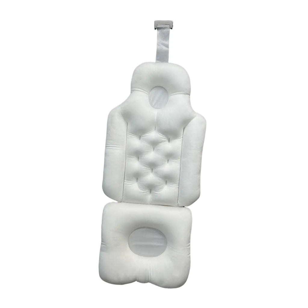 Ergonomic Full-Body Bath Pillow & Seat Cushion – Non-Slip Spa Support for Tub