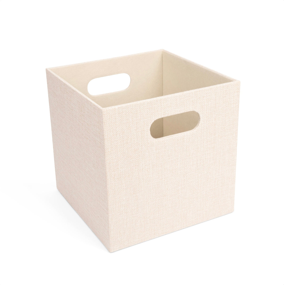 Small 10 inch fabric cube storage bin