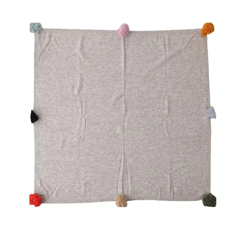 Luxury Cashmere Knit Throw Blanket – Super Soft, Anti-Pilling, Four Seasons