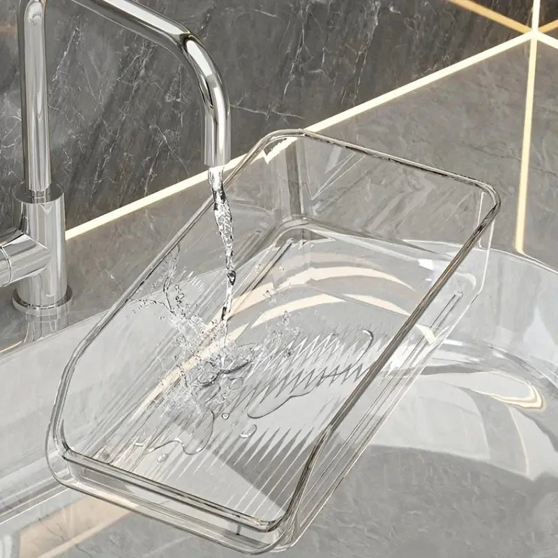 Clear Pull-Out Bathroom Organizer | 2 & 3 Tier Under-Sink Storage Rack