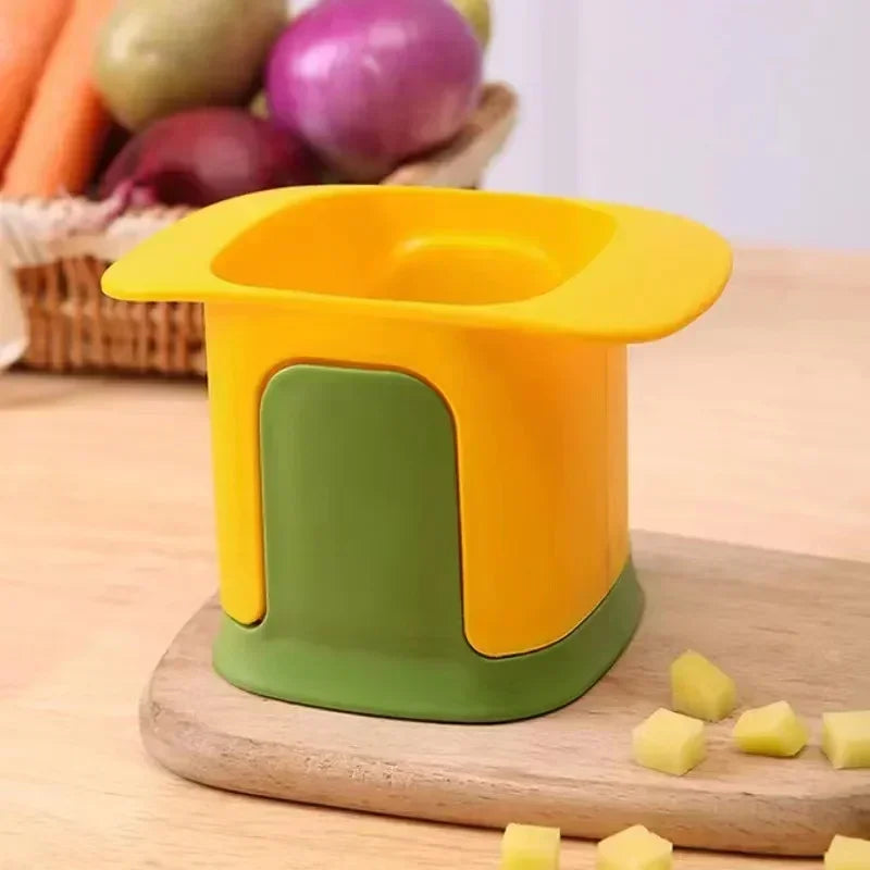 Multifunctional Vegetable Chopper & Onion Dicer – Stainless Steel Blades, Ergonomic Handle, Easy Meal Prep