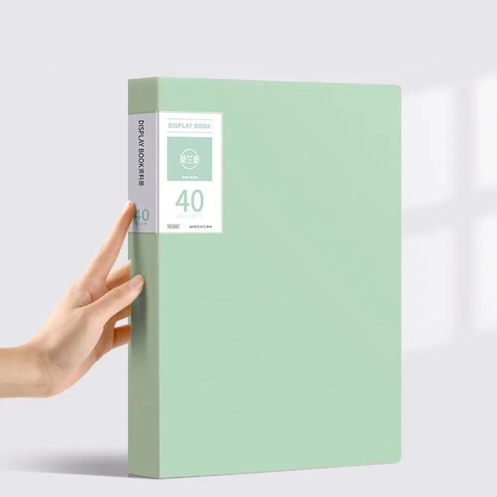 A4 File Organizer — Morandi Color Waterproof Document Folder