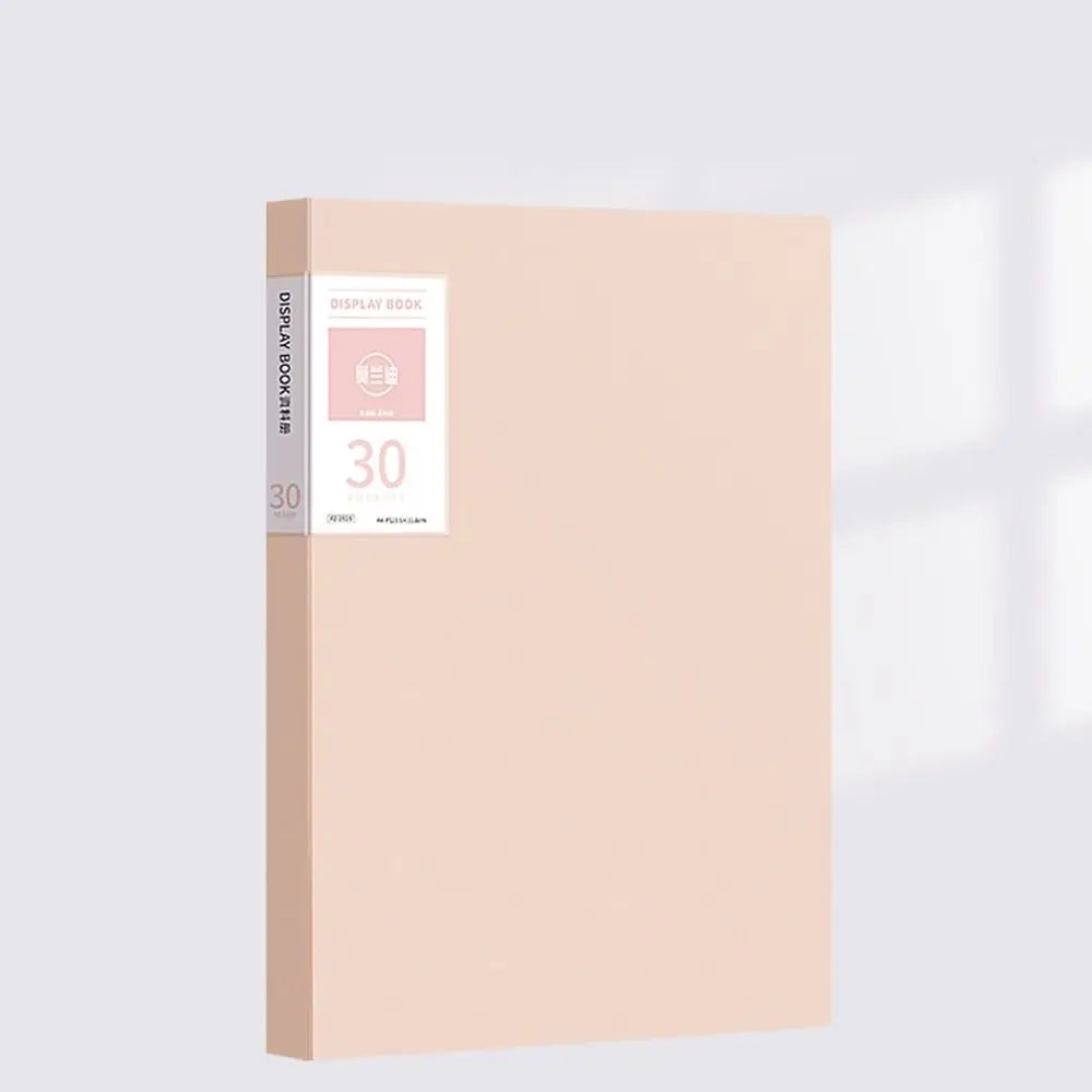 A4 File Organizer — Morandi Color Waterproof Document Folder