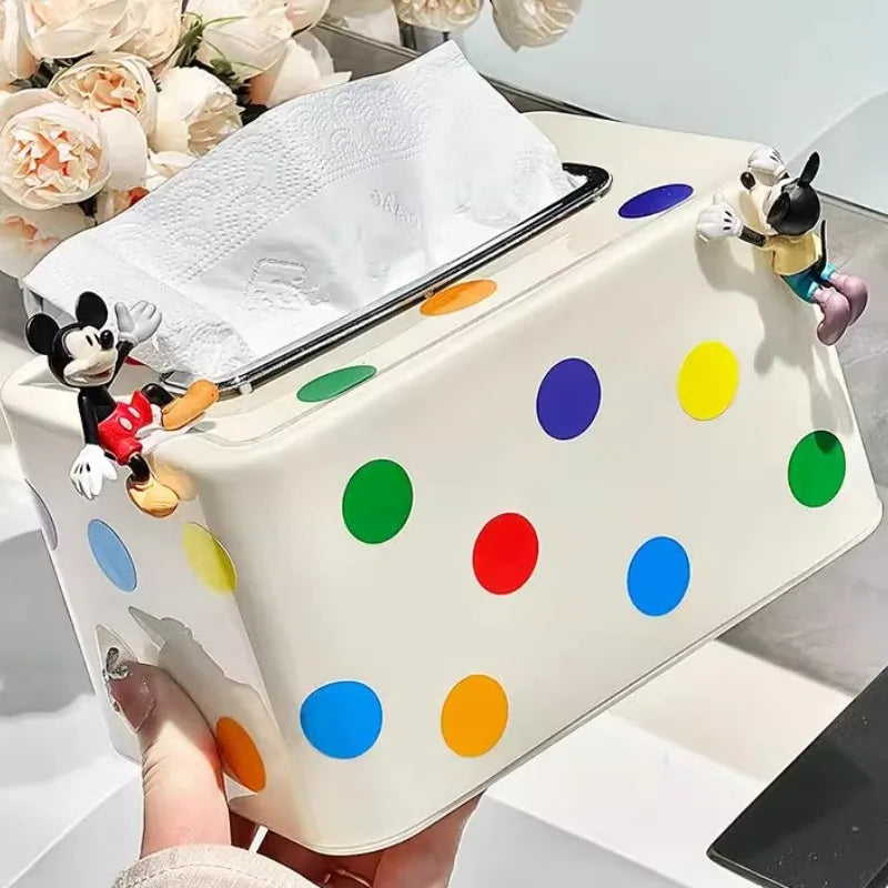Modern Decorative Desktop Tissue Box Holder | Luxury PP Rectangular Tissue Case