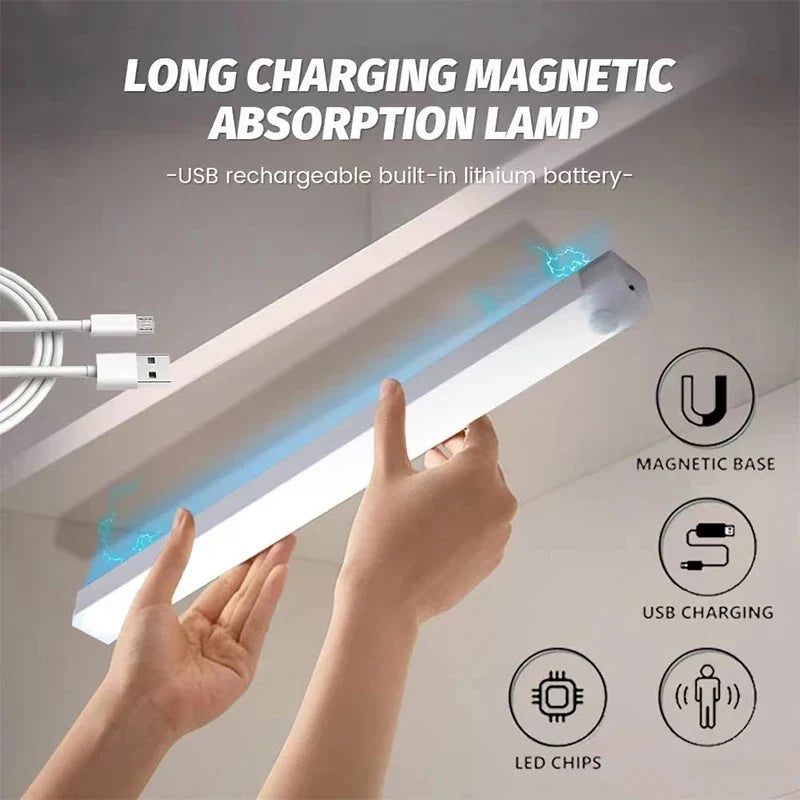 Rechargeable Motion-Sensor Under-Cabinet Light – Dimmable