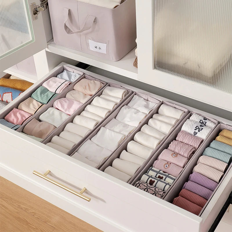 Foldable Drawer Organizer for Underwear, Bras & Socks
