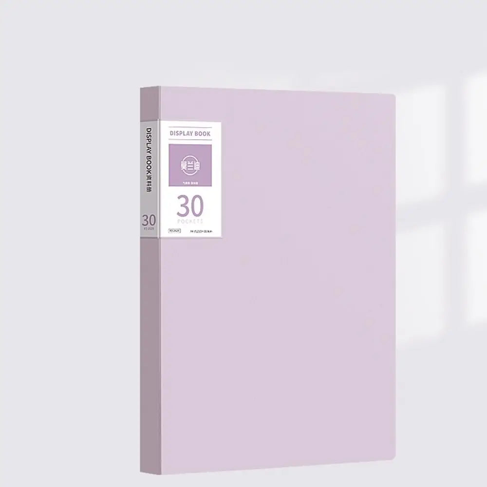 A4 File Organizer — Morandi Color Waterproof Document Folder