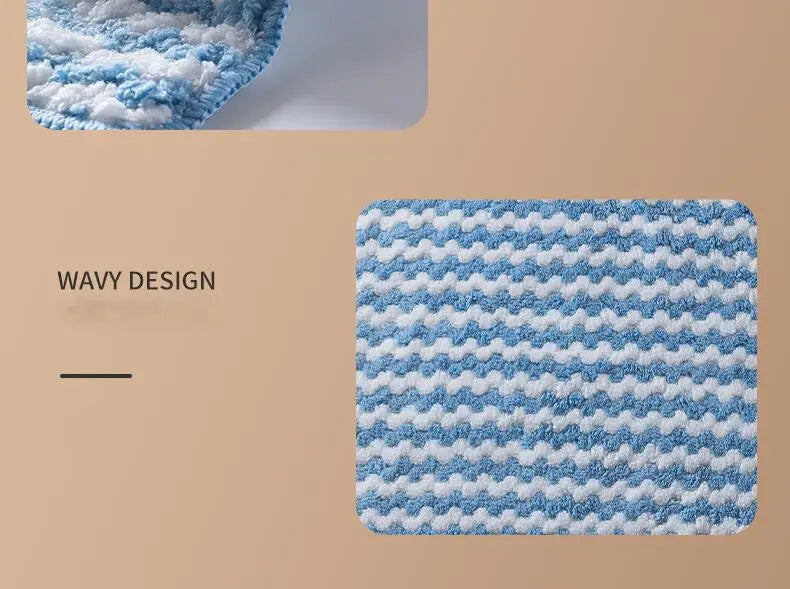 Microfiber Kitchen Dishcloth — Soft, Absorbent & Eco-Friendly Cleaning Cloth