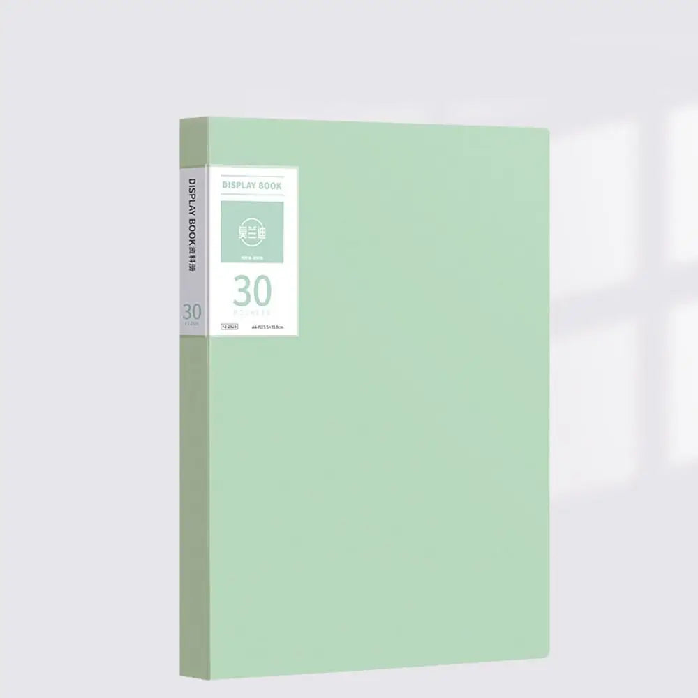 A4 File Organizer — Morandi Color Waterproof Document Folder