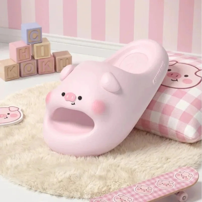 Cloud Slippers – Cute Kawaii Animal Print Slides for Women & Men