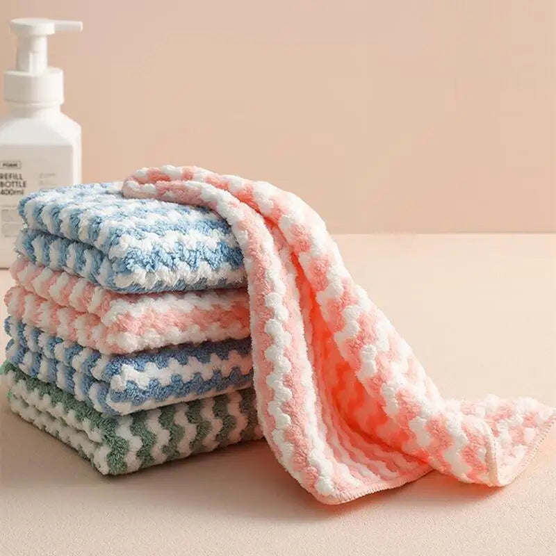 Microfiber Kitchen Dishcloth — Soft, Absorbent & Eco-Friendly Cleaning Cloth