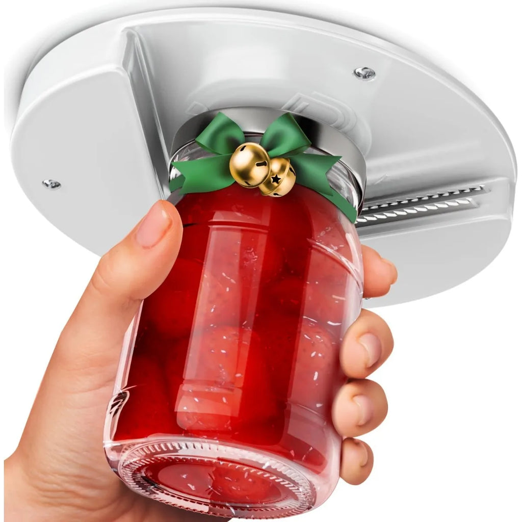 Under Cabinet Jar & Bottle Opener – One-Handed