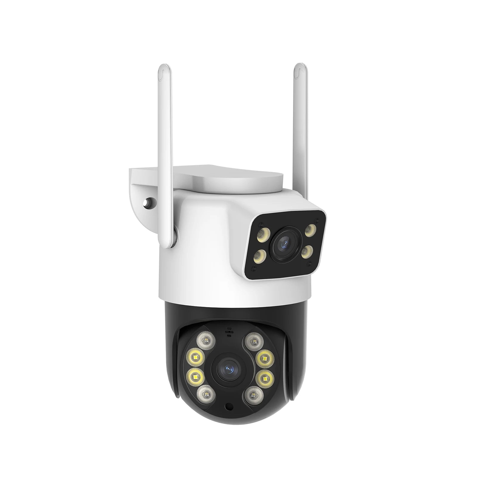 3MP Dual-Lens WiFi Security Camera – Waterproof Outdoor Surveillance, Wide-Angle, Smartphone Monitoring
