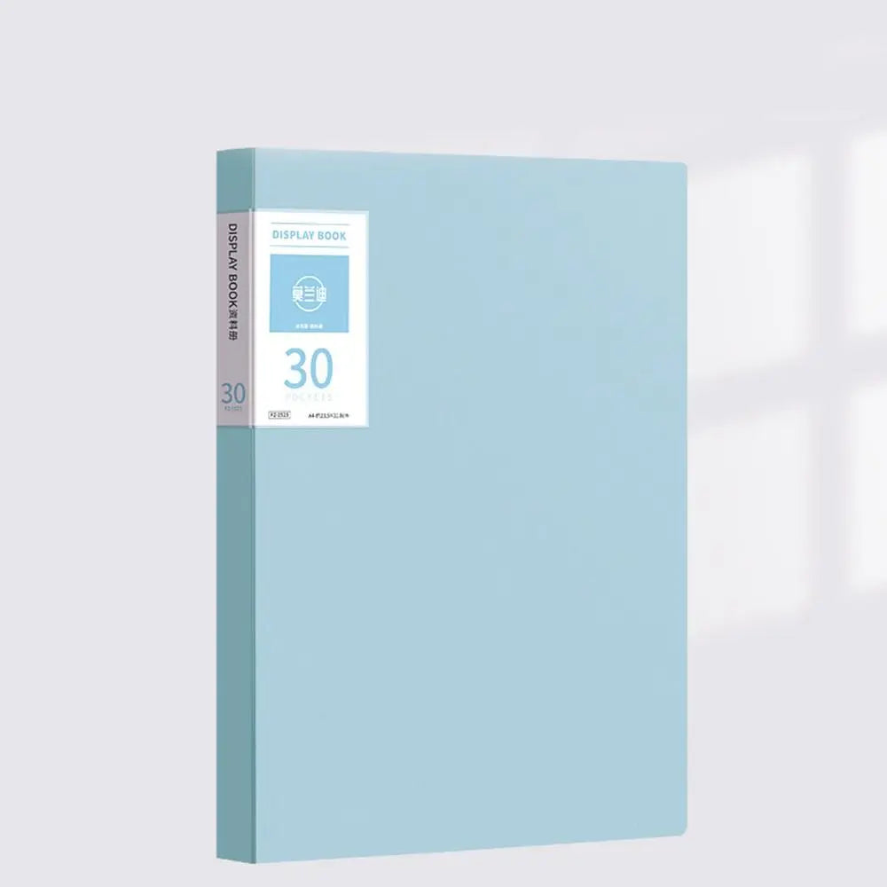 A4 File Organizer — Morandi Color Waterproof Document Folder