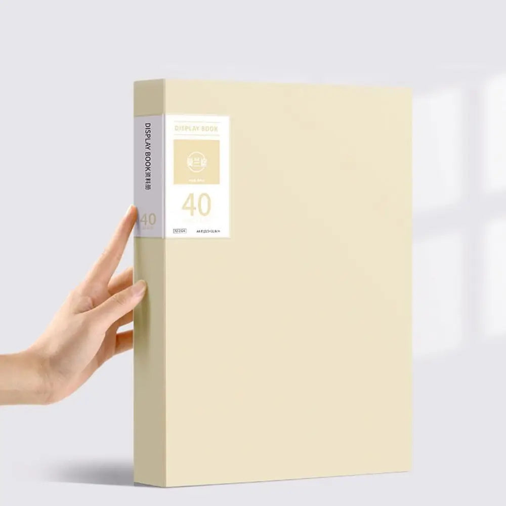 A4 File Organizer — Morandi Color Waterproof Document Folder