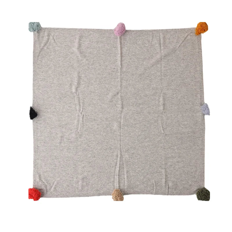 Luxury Cashmere Knit Throw Blanket – Super Soft, Anti-Pilling, Four Seasons