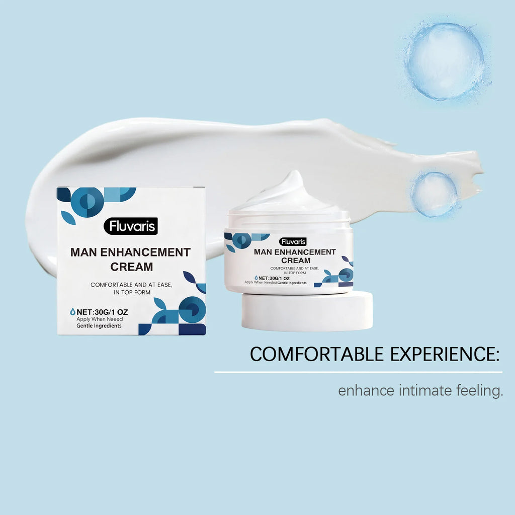 Men's Plant-Extract Intimate Care Cream & Spray — Hydrating & Firming