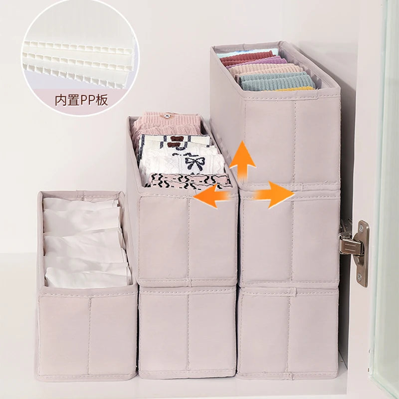 Foldable Drawer Organizer for Underwear, Bras & Socks