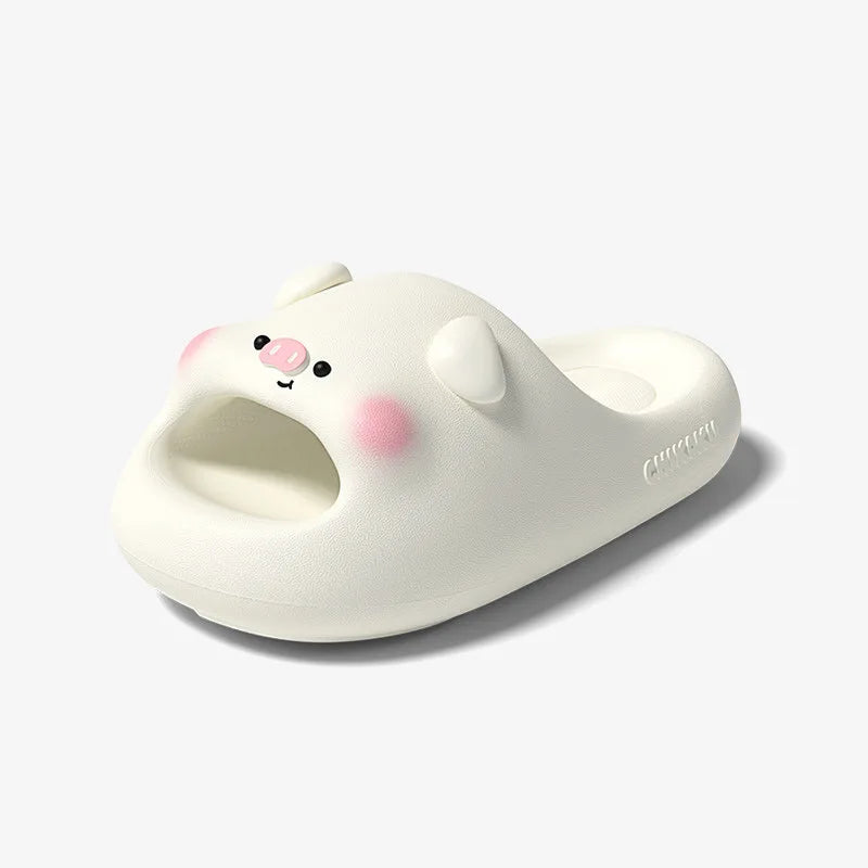 Cloud Slippers – Cute Kawaii Animal Print Slides for Women & Men