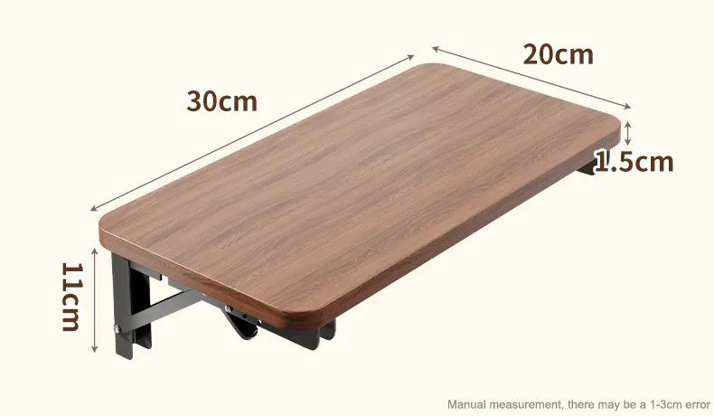 New Foldable Collapsible Organizer Attachable Bedside Shelf Table Under Bed Mat Dorm Bunk Bed Storage for College Space Save