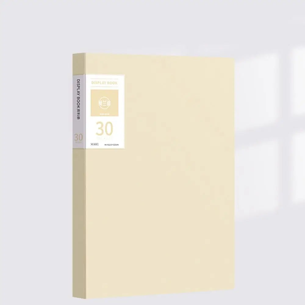 A4 File Organizer — Morandi Color Waterproof Document Folder