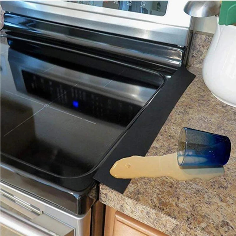 Silicone Stove Counter Gap Cover – T-Shape Heat-Resistant Slit Filler for Kitchen