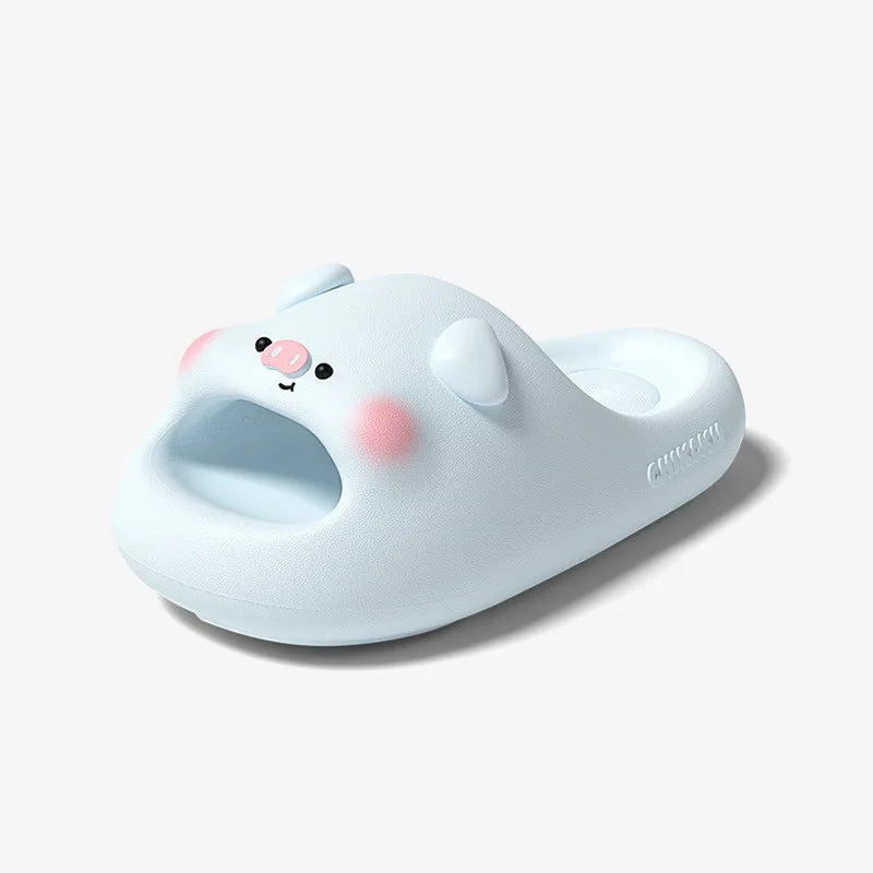Cloud Slippers – Cute Kawaii Animal Print Slides for Women & Men