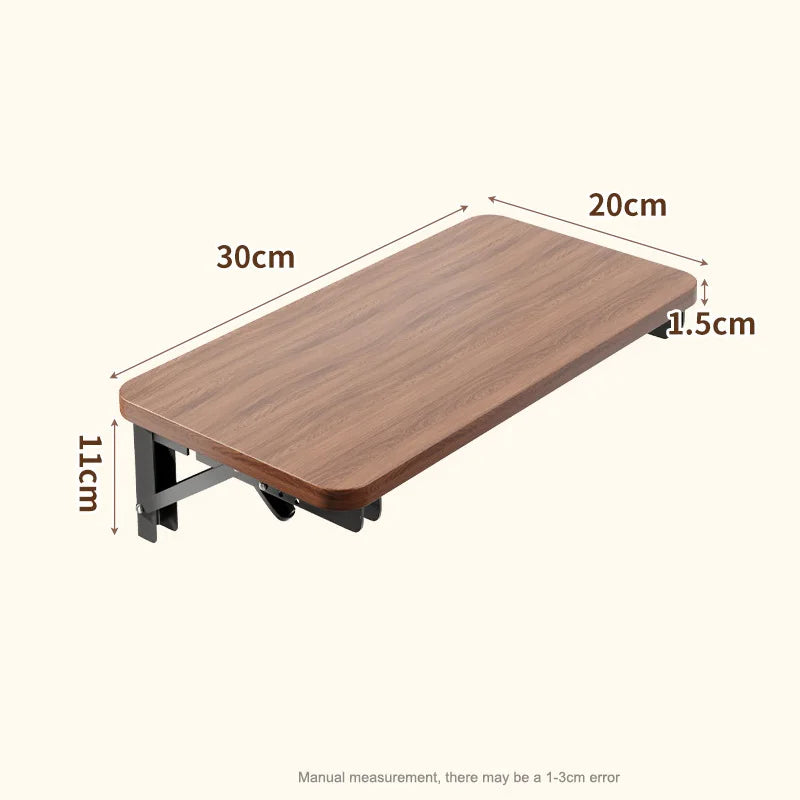 New Foldable Collapsible Organizer Attachable Bedside Shelf Table Under Bed Mat Dorm Bunk Bed Storage for College Space Save