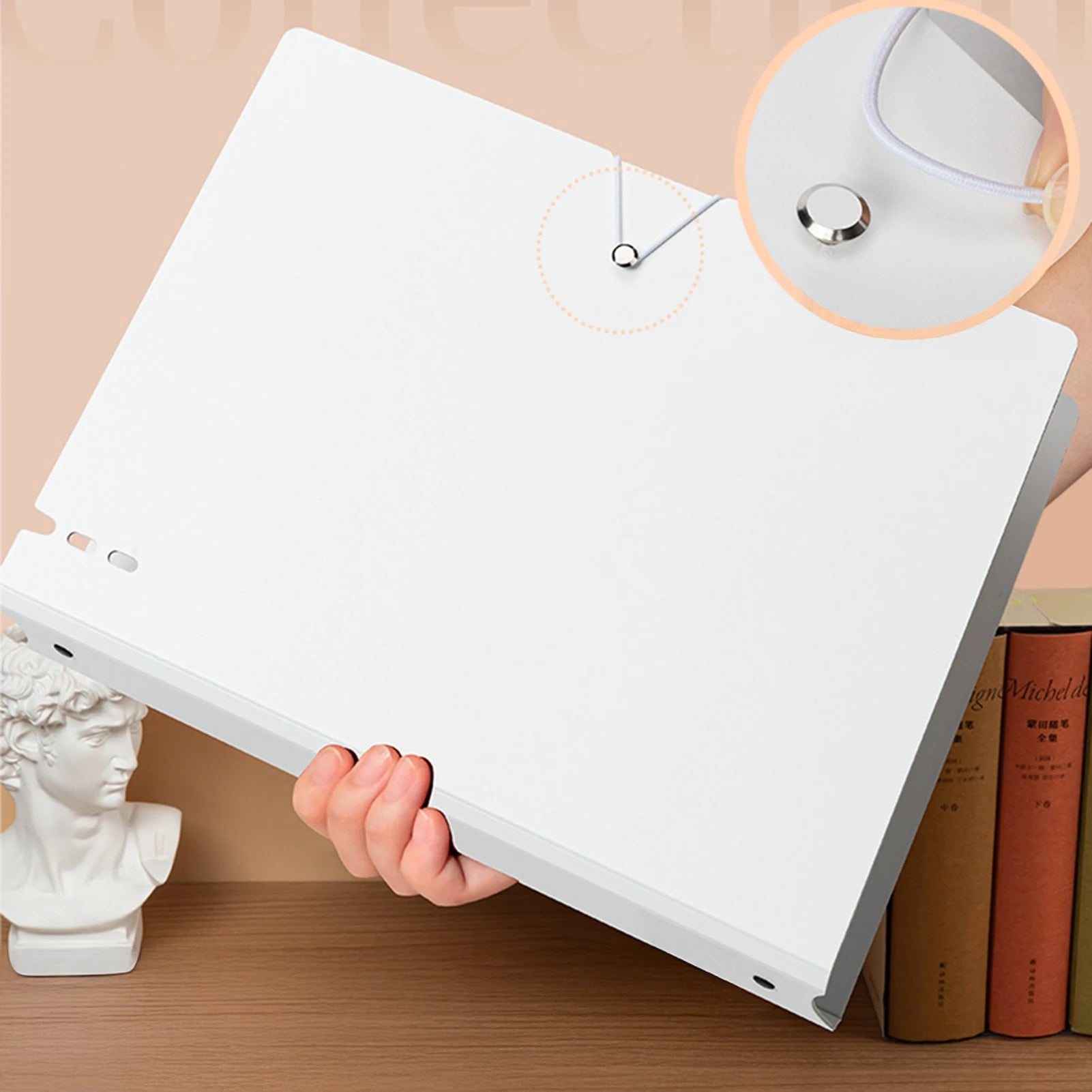 Family Document Organizer PP A4 B5 Sheet Protector File Folder with Clear Pocket for Certificates Contracts and House Deeds