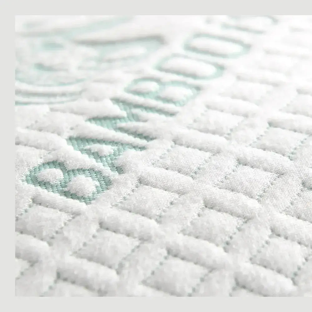 Close-up of the shredded gel-infused memory foam texture inside the Adjustable Bamboo Cooling Pillow