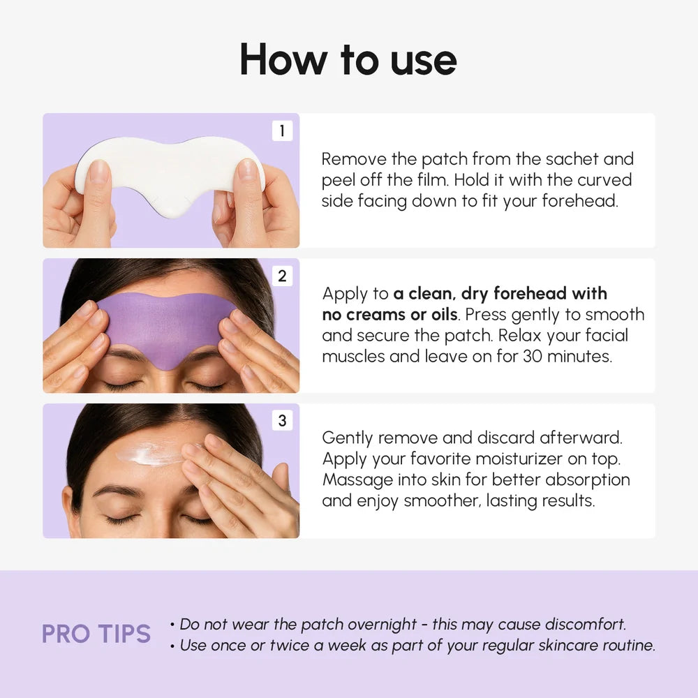 Anti-Wrinkle Forehead Patches – Skin Care